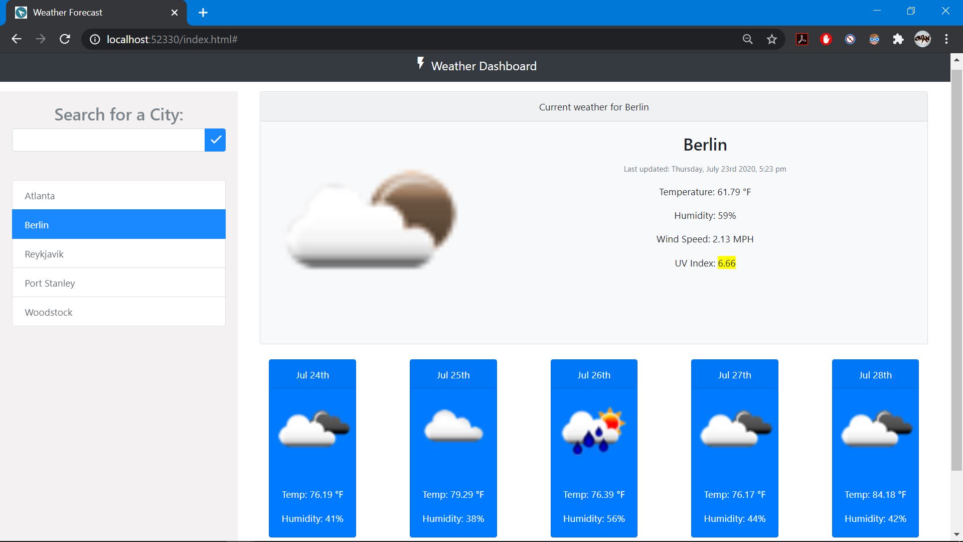 weather